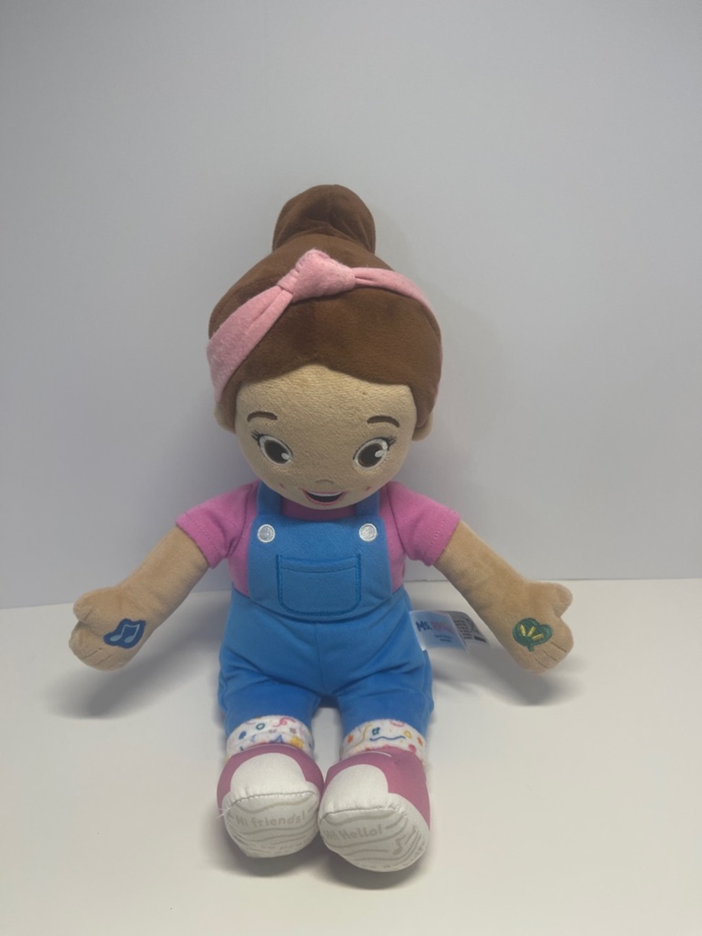 Ms. Rachel Speak & Sing Talking Plush Doll 20+ Phrases and Songs GUC Tested Work